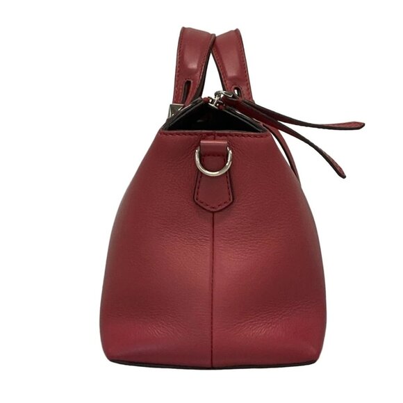 FENDI By The Way Bordeaux Leather - Handbag 660-072925 - Picture 4 of 14